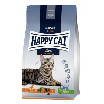 Happy Cat Culinary Land-Ente - сухой корм для взрослых кошек, с уткой
