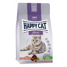Happy Cat Senior Atlantik-Lachs 8+ - сухой корм для пожилых кошек и котов, с атлантическим лососем