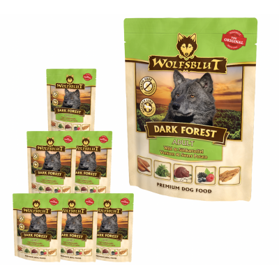 Wolfsblut Dark Forest Adult влажный корм для взрослых собак с олениной "Тёмный лес" 300 гр.