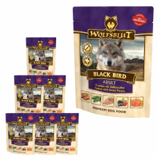 Wolfsblut Black Bird Adult - пауч для взрослых собак с индейкой "Черная птица" 300 гр.