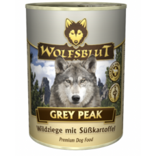 Wolfsblut Grey Peak Adult - консервы для взрослых собак с мясом бурской козы "Седая вершина" 395 гр.