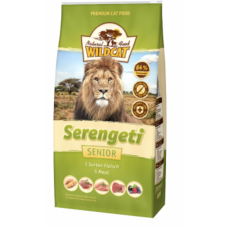WILDCAT Serengeti Senior (35/15) - "Дикая Кошка Серенгети" сухой корм для пожилых кошек (утка,индейка,курица,говядина,кабан)