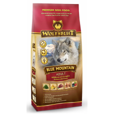 Wolfsblut Blue Mountain (Голубая гора) 30/16 - сухой корм для взрослых собак (оленина) 