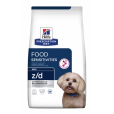 Hill's Prescription Diet z/d Mini - сухой диетический гипоаллергенный корм для собак при пищевой аллергии 