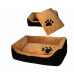 Redplastic Лежак для собак "ZooM TIGER" прямоугольный, пухлый, с подушкой, 57*41*17 см (арт. RP9811)