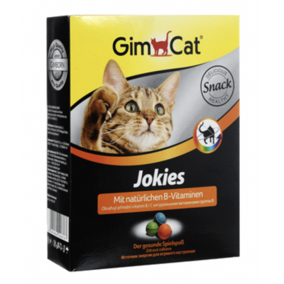 GimCat Витаминное лакомство для котов и кошек "JOKIES" 520 гр. (арт.408767)
