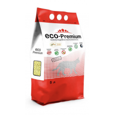 ECO-Premium Ромашка - древесный,комкующийся наполнитель для кошачьего туалета с ароматом ромашки