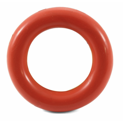 Redplastic Игрушка для собаки "Кольцо резиновое" 80 мм (арт. 0204) цвет зеленый