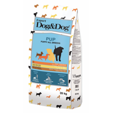 Dog&Dog Expert Pup - корм для щенков всех пород с курицей