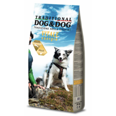 Dog&Dog Vitale Energia - сухой корм для взрослых собак всех пород, курица