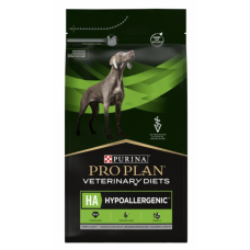 Pro Plan Veterinary Diets HA Hypoallergenic - лечебный гипоаллергенный корм для собак при пищевой непереносимости