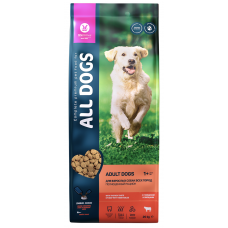 All Dogs - сухой корм для взрослых собак всех пород с говядиной и овощами
