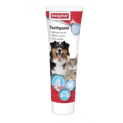 Beaphar Toothpaste liver - Паста для чистки зубов у кошек (100 г) (арт. DAI13223)