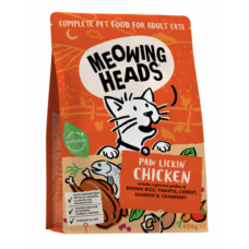 Meowing Heads PAW LICKIN' CHICKEN MCK 38/19 - для взрослых кошек с курицей и рисом "Куриное наслаждение"