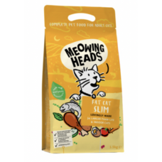 Meowing Heads Fat Cat Slim 37/13 - для кошек с избыточным весом с курицей и лососем "Худеющий толстячок"