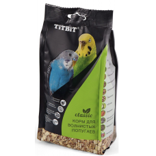 Titbit Classic Корм для волнистых попугаев, 500 г