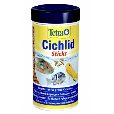Tetra Cichlid Sticks Основной корм в виде палочек для всех видов цихлид и других крупных декоративных рыб