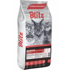 Blitz Classic Adult Cats All Breeds Chicken - сухой корм для взрослых кошек, курица