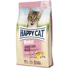 Happy Cat Minkas Junior Care Geflugel - сухой корм для котят и молодых кошек с 4 месяцев, птица