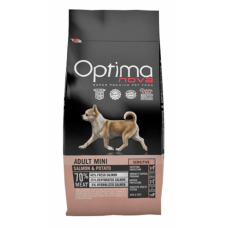 OptimaNova Adult Mini Sensitive Salmon & Potato - сухой корм для взрослых собак мелких пород с чувствительным пищеварением, с лососем и картофелем
