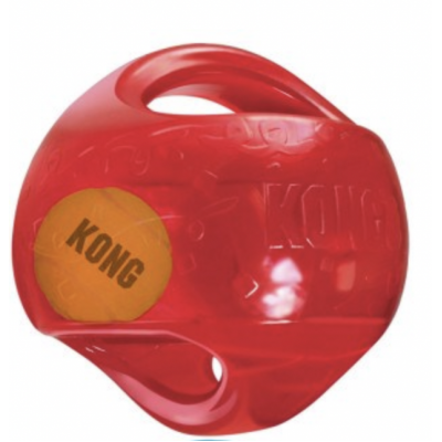 KONG Treat Jumbler Ball Игрушка для активных игр, апортировки, 14см (арт. 62656)