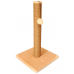 Когтеточка-столбик из меха и джут (выс. 60 см, шир. 35 см) Cat House (арт. СН3)