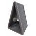 Когтеточка "Треугольник" из меха и ковролина (выс. 55 см, шир. 42 см, гл. 37 см) Cat House (арт. CH34)