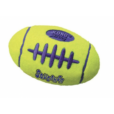 KONG AirDog Squeaker Football для апортировки и игр, с пищалкой, S 8 см (арт. 65033)