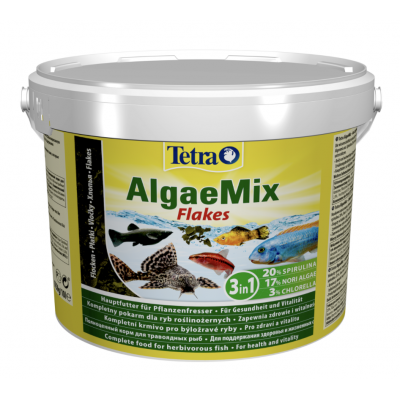 TetraPro Algae Mix - полноценный корм с водорослями для ежедневного питания травоядных декоративных рыб (DAI284746/710879)