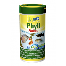Tetra Phyll Flakes Корм для всех травоядных рыб в виде хлопьев, с растительными ингредиентами