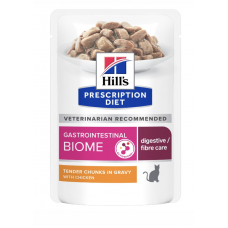 Hill's Prescription Diet Gastrointestinal Biome - влажный корм для кошек при расстройствах пищеварения, курица (ВЕТ607295)