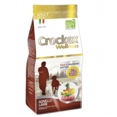 Crockex Wellness Adult Mini Lamb & Rice - сухой корм для взрослых собак мелких пород, с ягненком и рисом