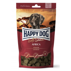 Happy Dog Soft Snack Africa - мягкие лакомства для собак всех пород , с страусом (60685)