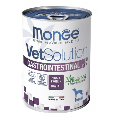 Monge VetSolution Dog Gastrointestinal - лечебный влажный корм для собак при заболеваниях желудочно-кишечного тракта
