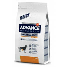 Advance Dog VetDiet Weight Balance Mini - корм для взрослых собак мини пород, для снижения избыточного веса, с курицей (5445)