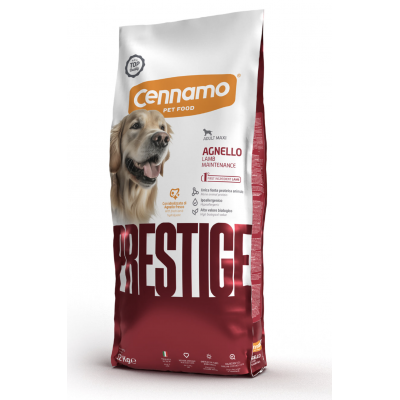 Cennamo Prestige Adult Dog Maxi Lamb - полнорационный сбалансированный сухой корм для собак крупных пород, с мясом ягнёнка