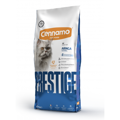 Cennamo Prestige Cat Adult Maintenance Aringa - полнорационный сухой корм на основе сельди для взрослых кошек всех пород