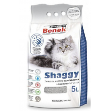 Super Benek Shaggy - комкующийся бентонитовый наполнитель для длинношерстных кошек