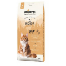 Chicopee CNL INDOOR - полнорационный сухой корм для домашних кошек, с говядиной