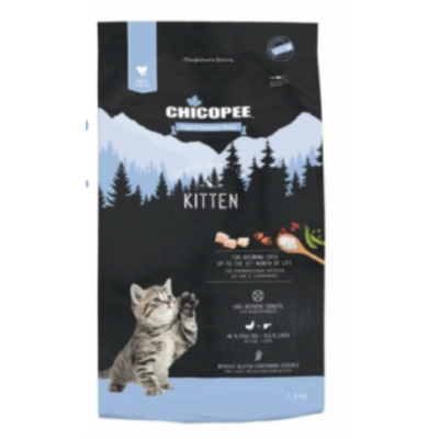Chicopee HNL Cat Kitten - сухой корм для котят, беременных и кормящих кошек, с мясом птицы