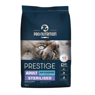 Flatazor Prestige Adult Sterilised Cat - сухой корм для взрослых стерилизованных кошек, с рыбой 