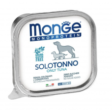 MONGE DOG SOLO TUNA - Монопротеиновый консервированный корм для собак, с тунцом (150 г)