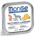 Monge Dog Natural Monoprotein Fruits - влажный корм для собак, паштет из индейки с цитрусовыми