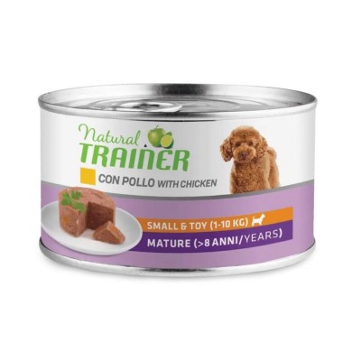 Trainer Natural Senior Mini Chicken&Rice - влажный корм для пожилых собак мелких пород,с курицей и рисом 150 г, (арт. 5434)