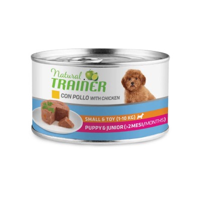 Trainer Natural Puppy Junior Mini Chicken&Rice - влажный корм для щенков мелких пород, с курицей и рисом, 150 г, (арт. 5432)