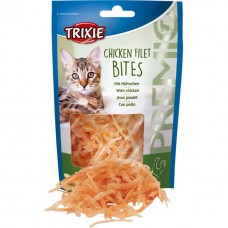 Trixie Premio Cat Лакомство для кошек, куриные ломтики, 50 г