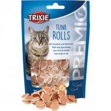 Trixie Premio Cat Лакомство для кошек, роллы с тунцом, 50 г