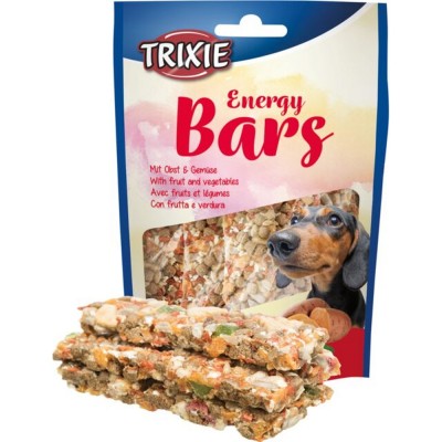 Trixie Energy Bars - Лакомство пластинки для собак, пластинки с овощами, фруктами и курицей, 100 г