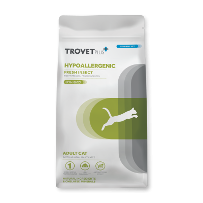 Trovet Plus Cat Hypoallergenic Insect - гипоаллергенный корм для кошек, с белком насекомых