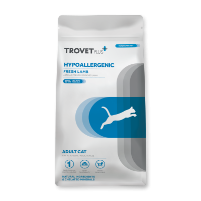 Trovet Plus Cat Hypoallergenic Lamb - гипоаллергенный корм для кошек, ягненок